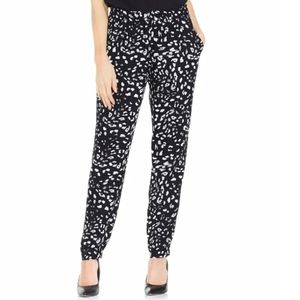VINCE CAMUTO Animal Print Jogger Pants